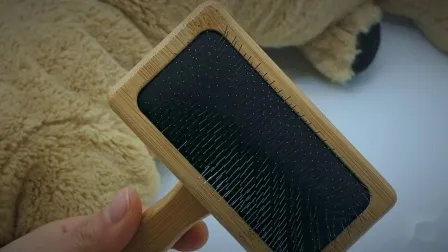 Deshedding Tools for Dog and Cat Bamboo Brush