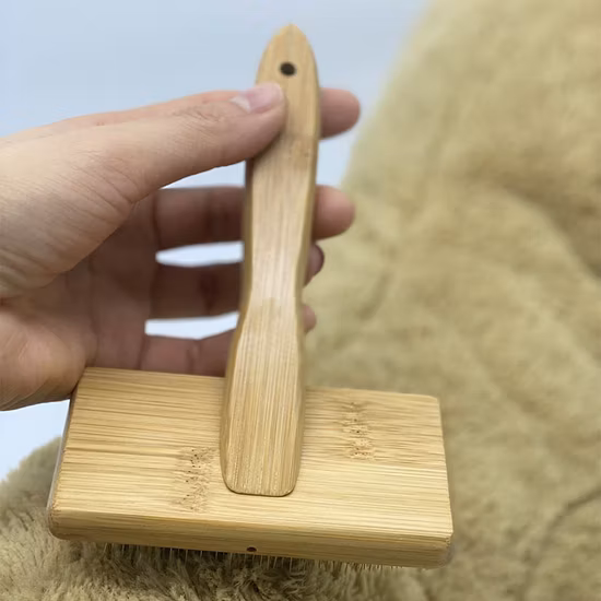 Deshedding Tools for Dog and Cat Bamboo Brush